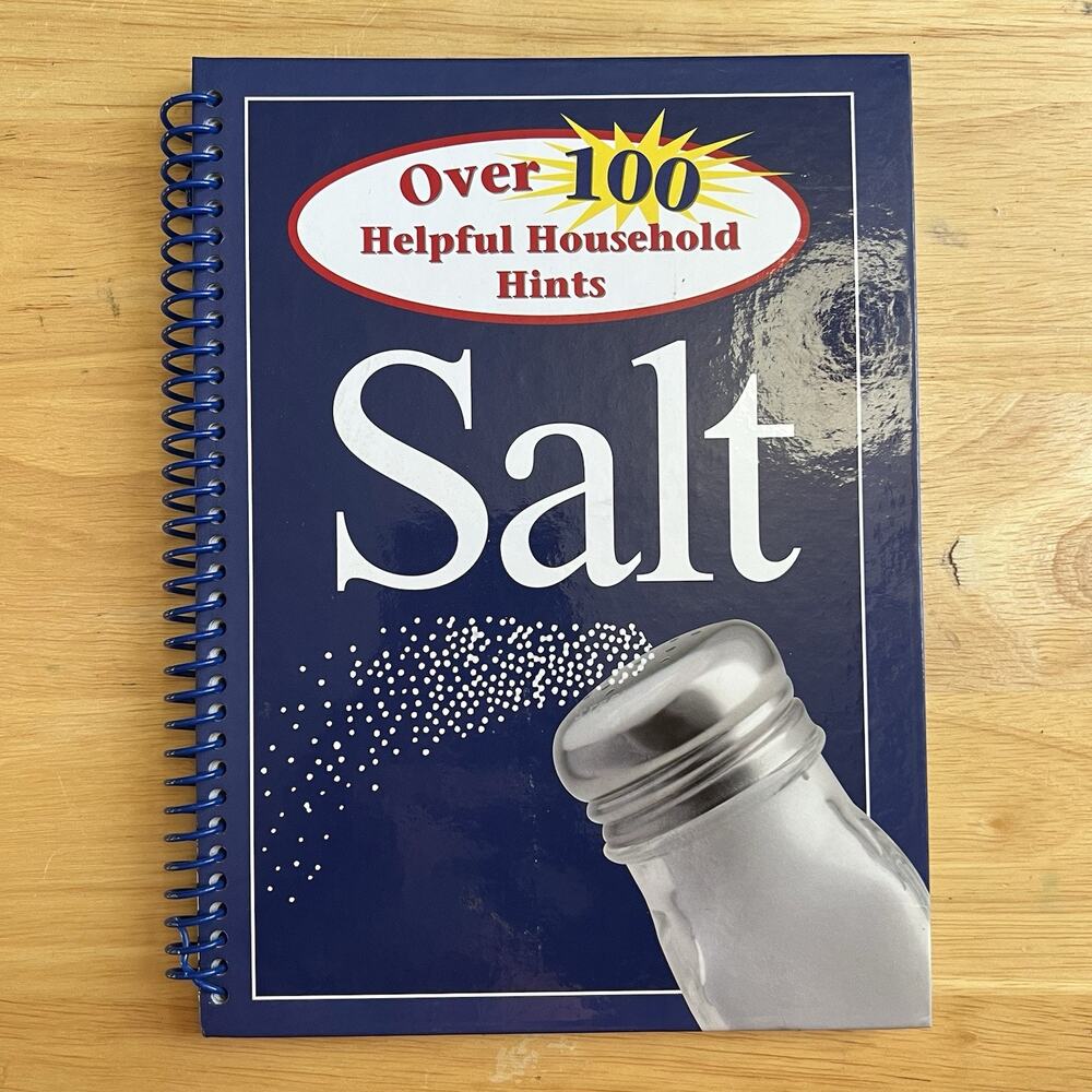 Over 100 Helpful Household Hints With Salt Baking Soda And Vinegar Hardcover - Picture 2 of 13